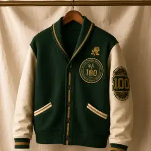 Letterman Jacket and Cardigan