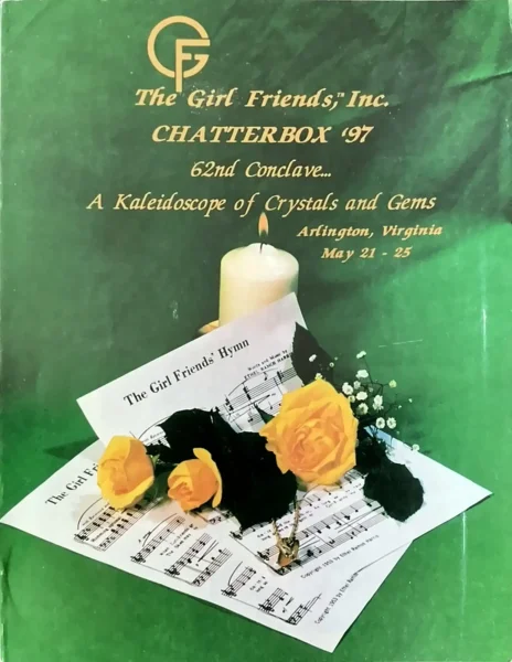 chatterbox-1997 Cover: The Girl Friends, Inc. Chatterbox '97, 62nd Conclave