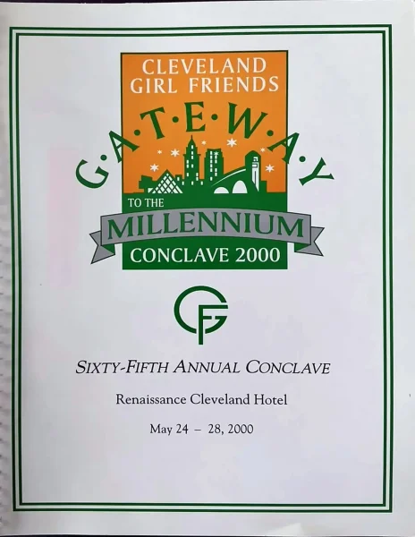 chatterbox-2000 Cover: The Girl Friends, Inc. Gateway to the Millennium, 65th Annual Conclave, 2000
