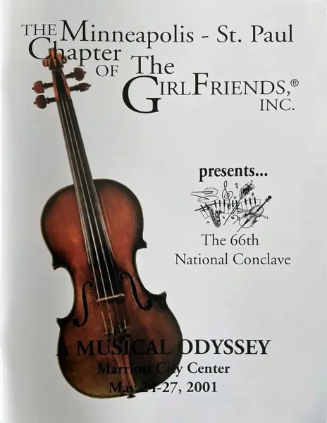 chatterbox-2001 Cover: The Girl Friends, Inc. A Musical Odyssey, 66th National Conclave, 2001