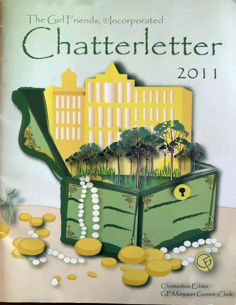 Chatterletter 2011 Cover of The Girl Friends, Inc. Chatterletter, 2011