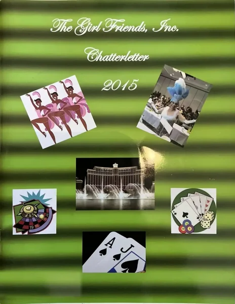 Chatterletter 2015 Cover of The Girl Friends, Inc. Chatterletter, 2015