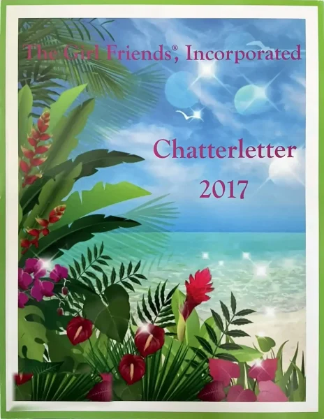 Chatterletter 2017 Cover of The Girl Friends, Inc. Chatterletter, 2017